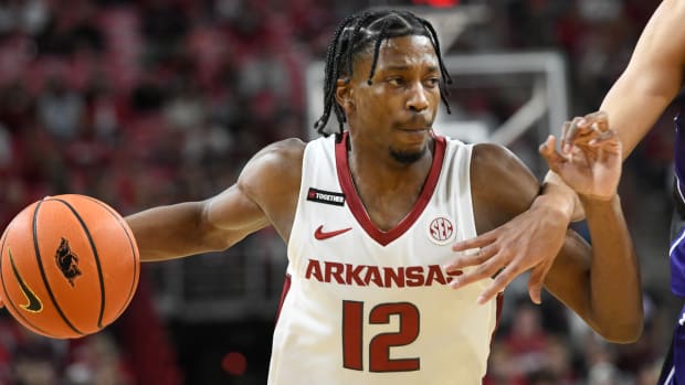 Razorbacks' Tramon Mark in win over Abilene Christian